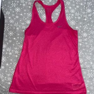 Nike dri fit race back tank top